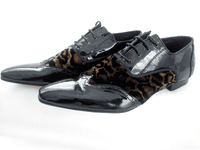 Black Mirror with Leopard Skin Combi