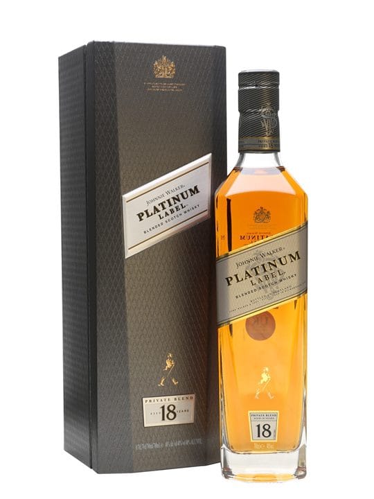 JONNIE WALKER  PLATINUM LABEL-750Ml
