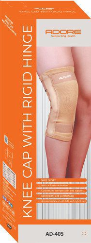KNEE-CAP WITH RIGID HINGES