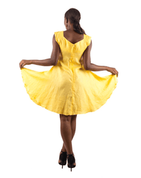 Ladies Knee-Length Dress (LIT2XDS002-084AS)