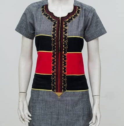 Ladies African Wear Straight Dress