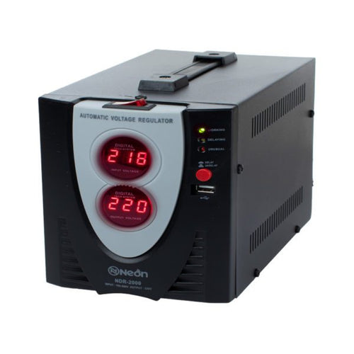 Neon Voltage Stabilizer – NAR 1000 VA
