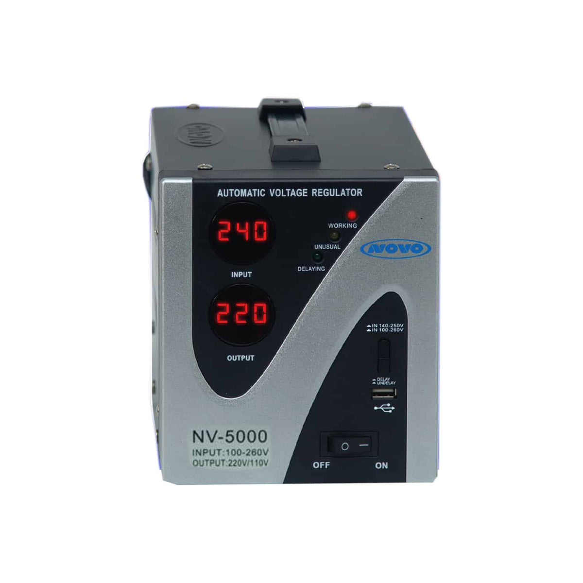 Novo 5000VA Digital Display Automatic Voltage Stabilizer
