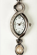 Avon Pearlesque Silver Ladies Watch