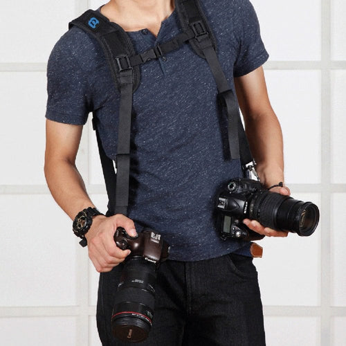 CAMERA DOUBLE SHOULDER STRAP