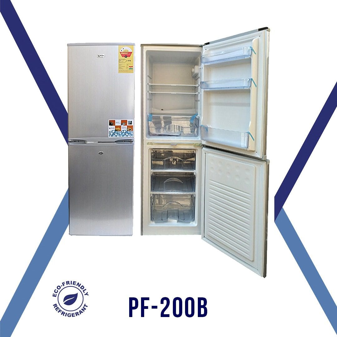 PEARL BOTTOM FREEZER FRIDGE (PF-195IX)