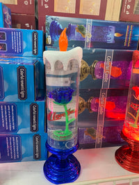 Romantic Candle with Rose Flower  LED Colour Changing Feature