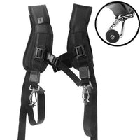 CAMERA DOUBLE SHOULDER STRAP