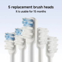 DOCO LAB Sonic Electric Toothbrush – 6 Modes, 5 Brush Heads, Rechargeable