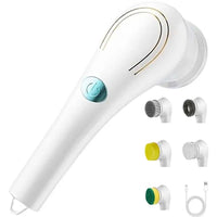Electric Spin Scrubber Brush – USB Rechargeable for Kitchen & Bathroom