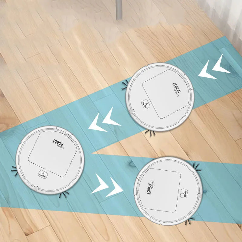 Smart Robot Vacuum Cleaner – Automatic Dry & Wet Mopping, Rechargeable