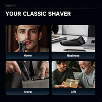 ENCHEN Blackstone Electric Shaver for Men – 3D Floating Blades, USB-C Rechargeable
