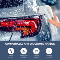 Electric Spin Scrubber Brush – USB Rechargeable for Kitchen & Bathroom