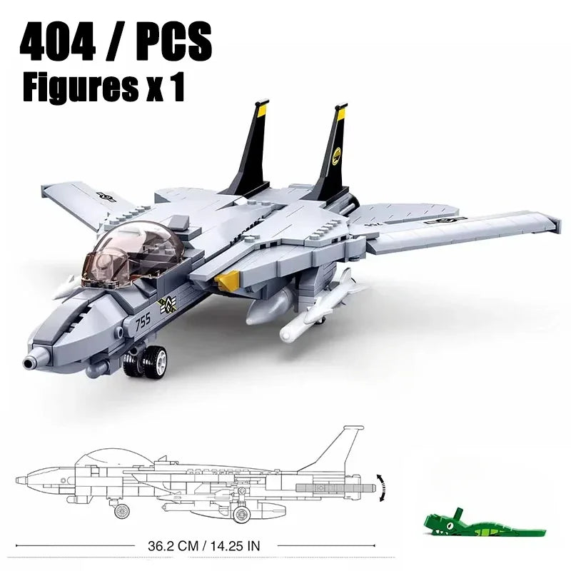 Armed fighter Helicopter Model Series Building Blocks Toy Military Combat KA50 airplane DIY Bricks Toy for Children Boys