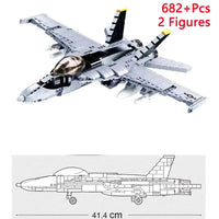 Armed fighter Helicopter Model Series Building Blocks Toy Military Combat KA50 airplane DIY Bricks Toy for Children Boys