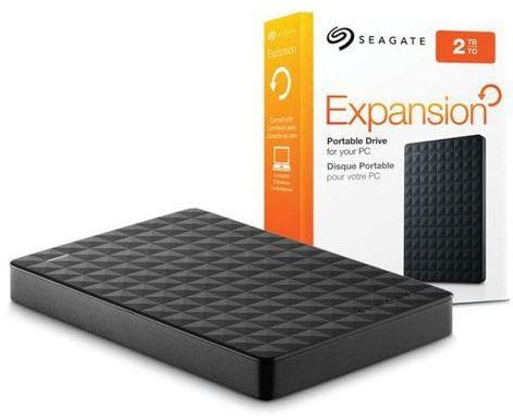Seagate STEA2000400 External 3.0 Hard Drive 2TB - Black