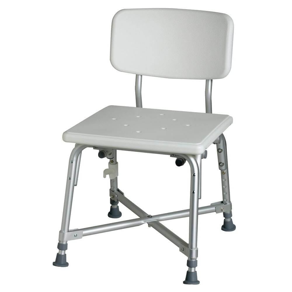 SHOWER CHAIR WITH CROSSED BARS