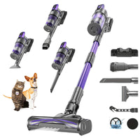 Yanhama 650W Cordless Vacuum Cleaner – 75000Pa Suction, 70 Min Runtime