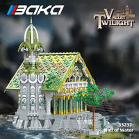 9-in-1 European Fairy Palace Building Blocks Set – DIY Model for Kids & Display