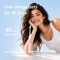 DOCO LAB Sonic Electric Toothbrush – 6 Modes, 5 Brush Heads, Rechargeable