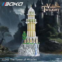 9-in-1 European Fairy Palace Building Blocks Set – DIY Model for Kids & Display