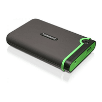 Transcend StoreJet 25M3 External Hard Drive - 2TB Black