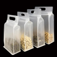Frosted Pouches with handle