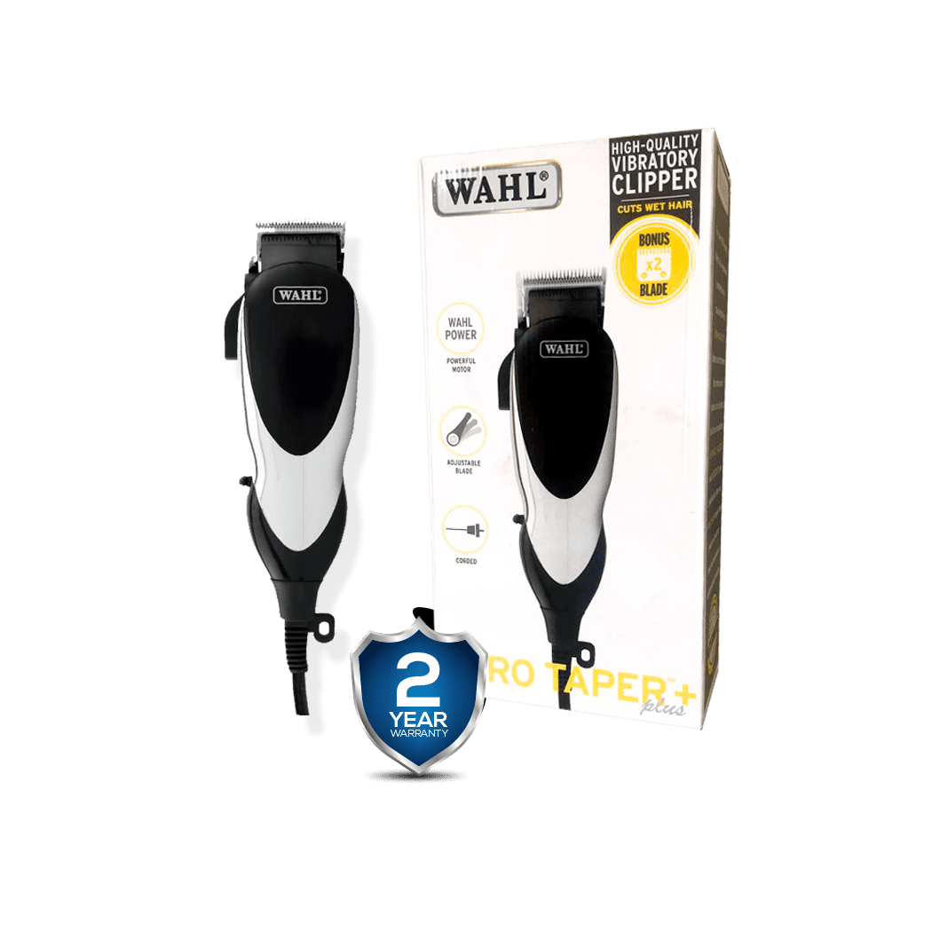 WAHL Afro Taper Plus Clipper - Black/White