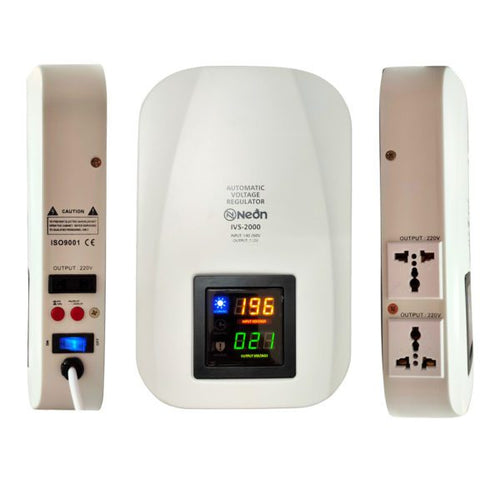 NEON  WALL MOUNTED VOLTAGE STABILIZER