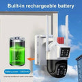 4G PTZ SOLAR SECURITY CAMERA
