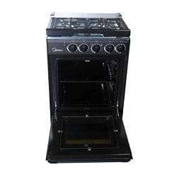 MIDEA 4 BURNER GAS COOKER BLACK