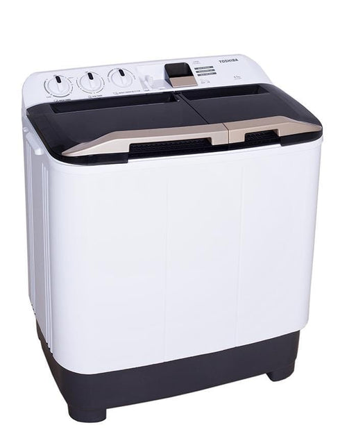 TOSHIBA 12KG TWIN TUB WASHING MACHINE [VH-J130WGH]