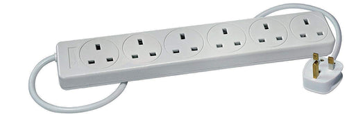 Sollatek Mgx6U - 6 Socket Surge/Spike Protection With 3M Cable