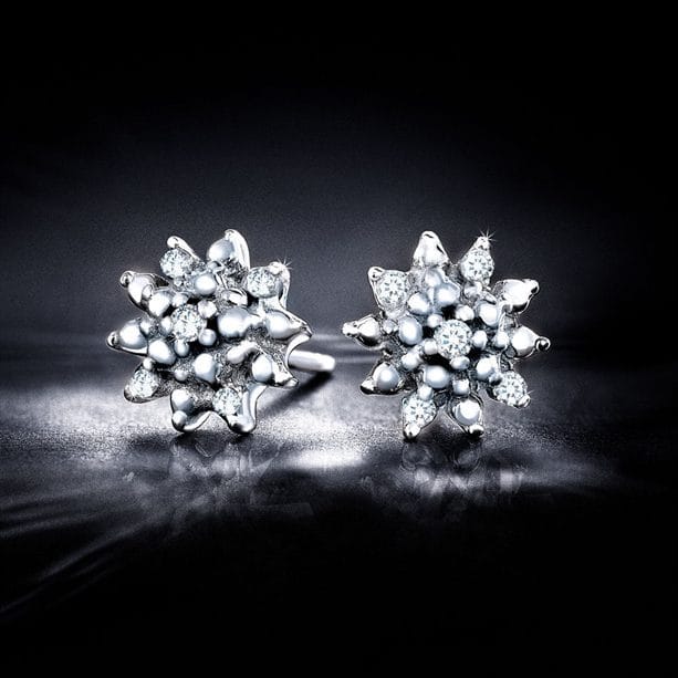 Quality Avon Abellina Diamond Earrings