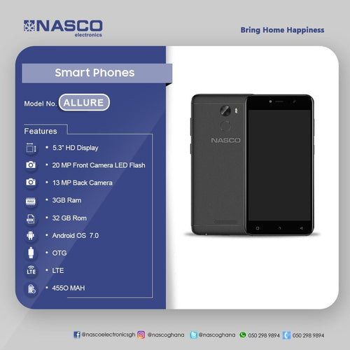CHEAP NASCO ALLURE 4G DUAL SIM 32GB