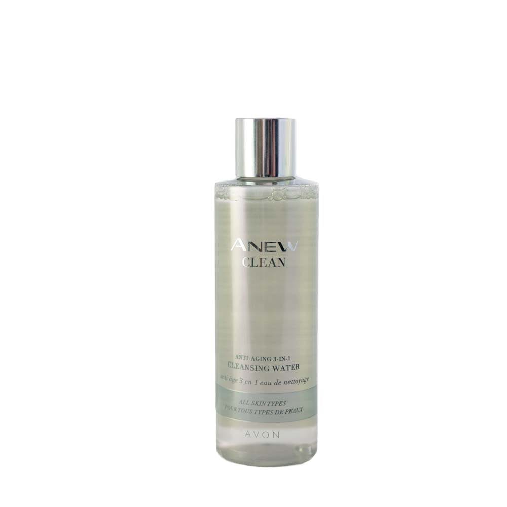 Anew clean anti-aging 3 in 1 cleansing water 200ml by Avon