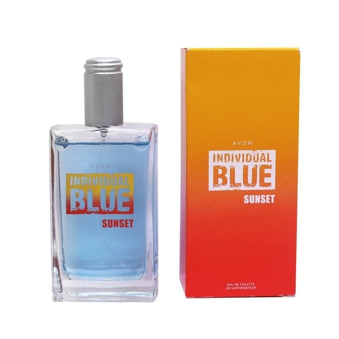 Avon Individual Blue Sunset Eau De Toilette Spray for Men - 100ml