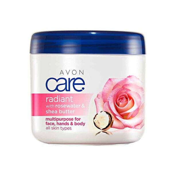 Radiant Rosewater &amp; Shea Butter Multipurpose Cream - 400ml