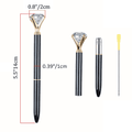 EVNEED 7PCS Diamond Pens Beautiful Metal Ballpoint Pen for Women,Coworkers,Hostess and Girlfriend