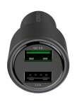 Safari QC Super Mini Safari Fast Car Charger Black