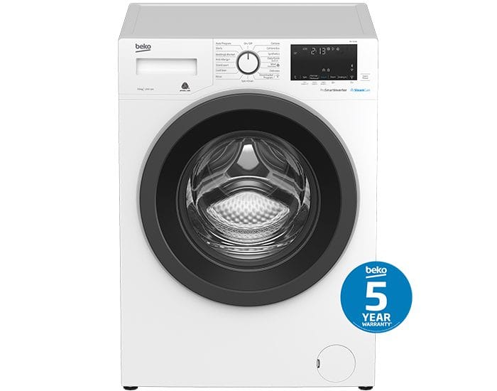 Beko 8 Kg Inverter Fully-Automatic Front Loading Washing Machine
