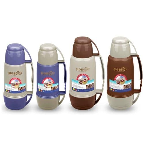 BigBoy Vacuum Flask with Two Cups