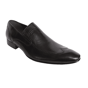 Executive Men's Black  Shoe - Blusaki