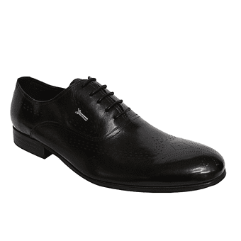 Blusaki Leather Lace-Up Shoes