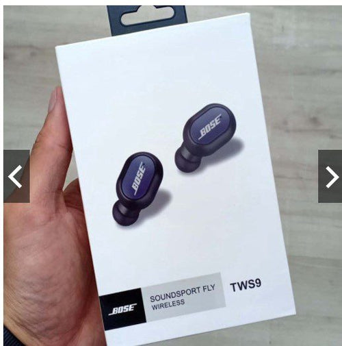 BOSE TWS-9 WIRELESS HIFI STRONG BASS WITH MIC TRULY BLUETOOTH TWIN EARBUDS WITH CHARGING CASE