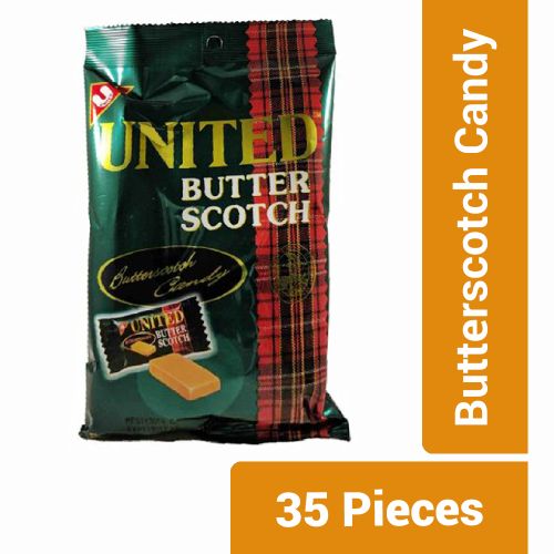 United Butterscotch Candy - 35 Pieces