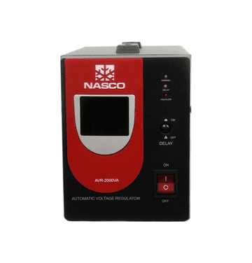 NASCO 1000VA VOLTAGE REGULATOR METER DISPLAY