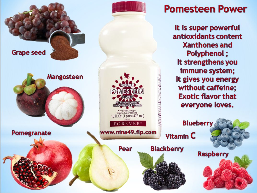 Forever Aloe Pomesteen Power