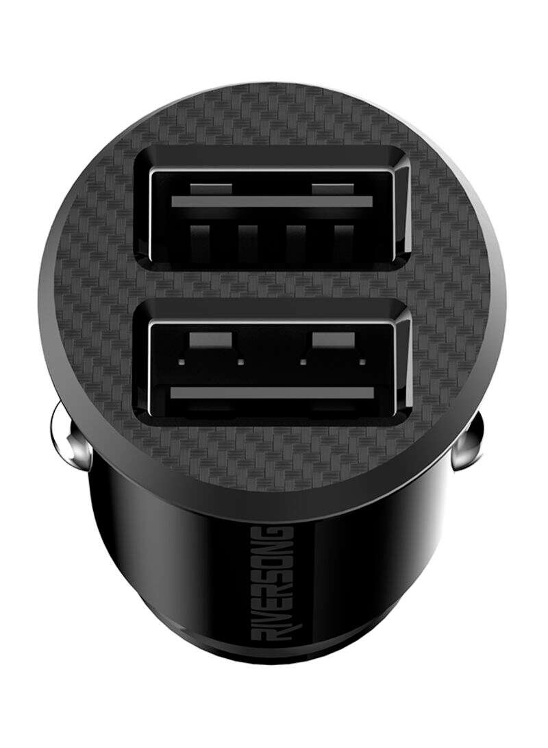 Safari P2 Super Mini Car Charger Black