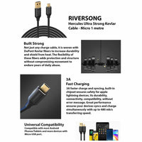 RIVERSONG MOBILE CHARGER HERCULES -TYPE-C [CM31]